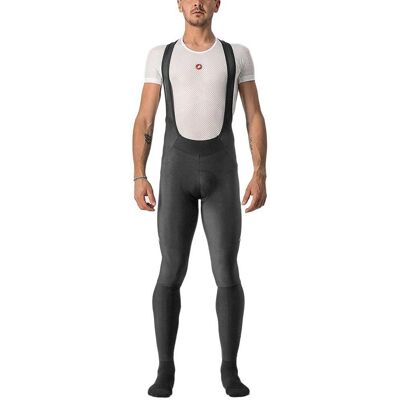 Castelli Velocissimo 5 Bibtights - Svart/Silver Reflex - Cykelbyxor Castelli Velocissimo 5 Bibtights - Svart/Silver Reflex - Cykelbyxor