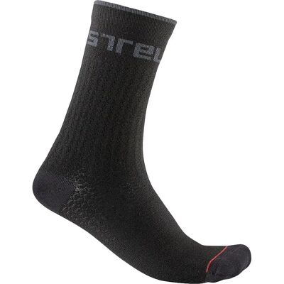 Castelli Distanza 20 Cycling Socks - Black S/M - Unisex Castelli Distanza 20 Cycling Socks - Black S/M - Unisex