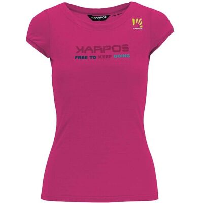 KARPOS Val Federia Lila Kurzarm T-Shirt - T-Shirt KARPOS Val Federia Lila Kurzarm T-Shirt - T-Shirt