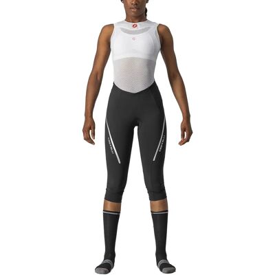 Kobiece getry rowerowe Velocissima 3 - Czarny/Srebrny Kobiece getry rowerowe Velocissima 3 - Czarny/Srebrny