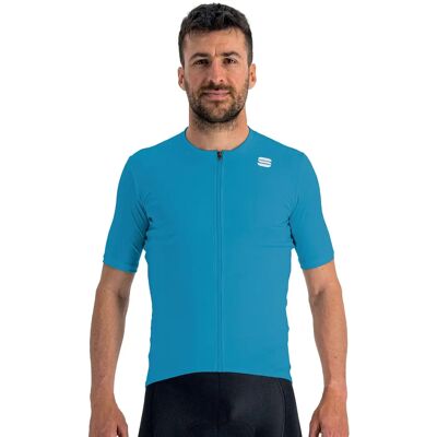 Maglia Ciclismo Sportful Matchy Blu - Manica Corta Maglia Ciclismo Sportful Matchy Blu - Manica Corta