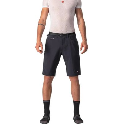 Pantaloncini da MTB Castelli Leggeri e Resistenti - Nero Pantaloncini da MTB Castelli Leggeri e Resistenti - Nero