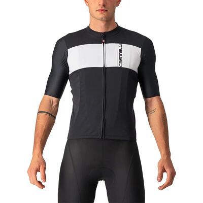 Jersey Castelli Prologo 7 - Preto claro/Prata cinza/Ivory - Jersey Jersey Castelli Prologo 7 - Preto claro/Prata cinza/Ivory - Jersey