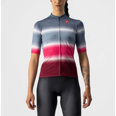 Maillot Castelli Dolce femme manches courtes bleu - L - Maillot - Publicité Maillot Castelli Dolce femme manches courtes bleu - L - Maillot - Publicité