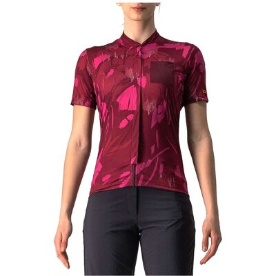 Maillot de cyclisme femme Castelli Unlimited Sentiero Rouge - Maillot de cyclisme Maillot de cyclisme femme Castelli Unlimited Sentiero Rouge - Maillot de cyclisme