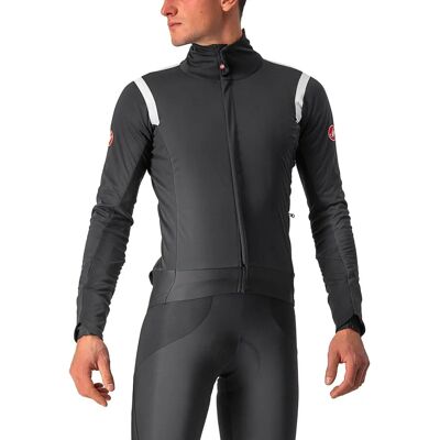 Castelli Alpha ROS 2 Jacka - Ljus Svart/Vit/Mörk Grå - Vintercykelutrustning Castelli Alpha ROS 2 Jacka - Ljus Svart/Vit/Mörk Grå - Vintercykelutrustning