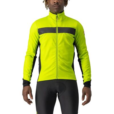 Jaqueta Castelli Raddoppia 3 - Verde Limão Elétrico/Preto - S Jaqueta Castelli Raddoppia 3 - Verde Limão Elétrico/Preto - S