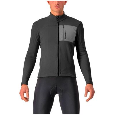 Castelli Unlimited Trail Jersey - Donkergrijs/2XL - Lange mouwen fietsshirt Castelli Unlimited Trail Jersey - Donkergrijs/2XL - Lange mouwen fietsshirt