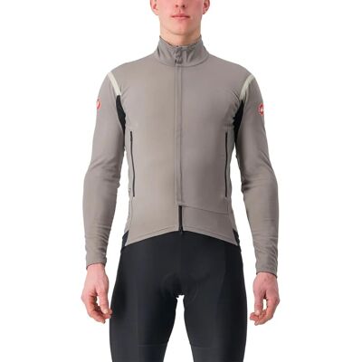 Castelli Perfetto ROS 2 Jacka - Nickel Grå/Travertin Grå - XS Castelli Perfetto ROS 2 Jacka - Nickel Grå/Travertin Grå - XS