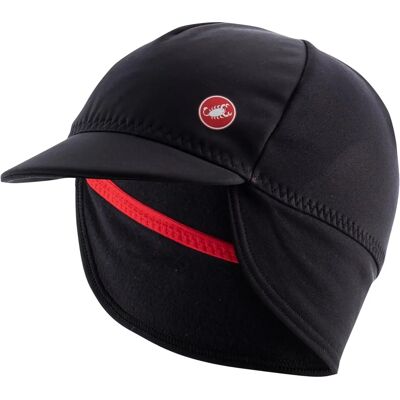Casque de cyclisme Estremo Wind Stopper - AW24 - Noir - Unisexe Casque de cyclisme Estremo Wind Stopper - AW24 - Noir - Unisexe