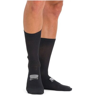 Chaussettes Sportful Pro - Noir M - Chaussettes de cyclisme Chaussettes Sportful Pro - Noir M - Chaussettes de cyclisme