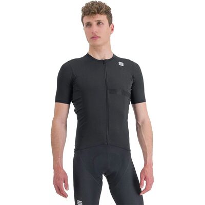 Maillot Sportful Matchy à manches courtes noir Maillot Sportful Matchy à manches courtes noir