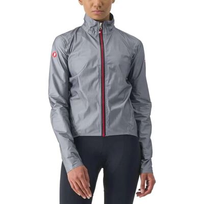 Veste imperméable Castelli Tempesta Lite - Gris - Publicité Veste imperméable Castelli Tempesta Lite - Gris - Publicité