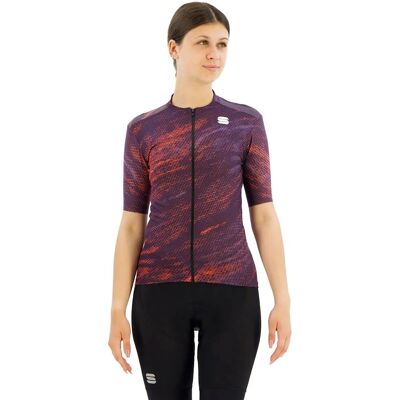 Sportful Maglietta Viola Cliff Supergiara Donna - Maglietta da ciclismo Sportful Maglietta Viola Cliff Supergiara Donna - Maglietta da ciclismo