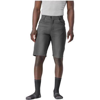 Castelli - Shorts Unlimited Baggy - Cinza - L - Shorts Castelli - Shorts Unlimited Baggy - Cinza - L - Shorts
