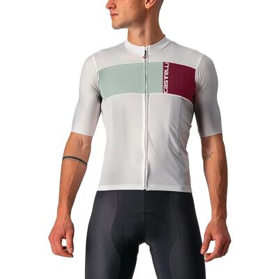 Castelli Prologo 7 Camisa - Cinza Prateado/Verde Defensor/Bordô - Camisa Castelli Prologo 7 Camisa - Cinza Prateado/Verde Defensor/Bordô - Camisa