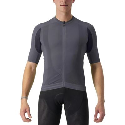 Maillot Castelli Superleggera 3 - XL Gris Foncé - Jerseys - Publicité Maillot Castelli Superleggera 3 - XL Gris Foncé - Jerseys - Publicité