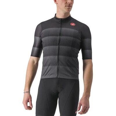 Maillot cycliste noir Castelli Livelli à manches courtes Maillot cycliste noir Castelli Livelli à manches courtes