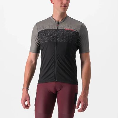 Castelli Unlimited Entrata Jersey - Gunmetal Grey/Black - S Castelli Unlimited Entrata Jersey - Gunmetal Grey/Black - S