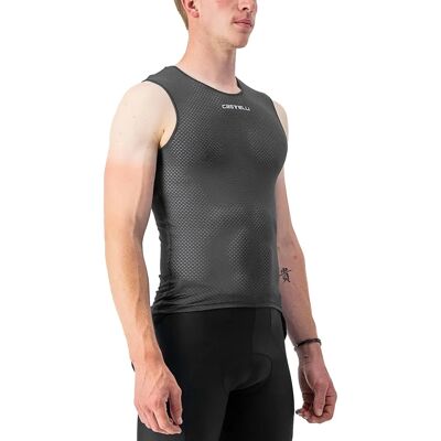 Castelli Pro Mesh 2.0 Base Layer senza maniche - Nero - Ciclismo Castelli Pro Mesh 2.0 Base Layer senza maniche - Nero - Ciclismo