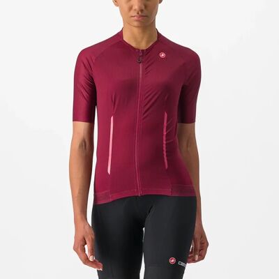 Maglia a maniche corte Endurance Donna Castelli - Bordeaux Maglia a maniche corte Endurance Donna Castelli - Bordeaux