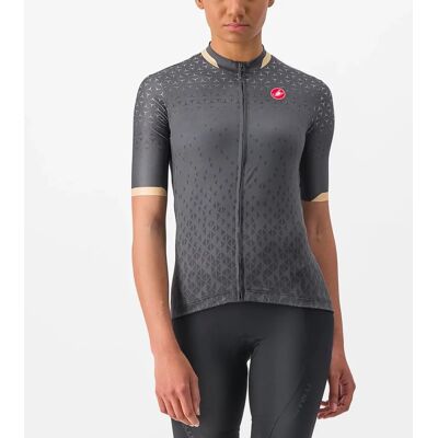 Castelli Pezzi Damcykeltröja - SS23 - Mörkgrå - Cykeltröja Castelli Pezzi Damcykeltröja - SS23 - Mörkgrå - Cykeltröja