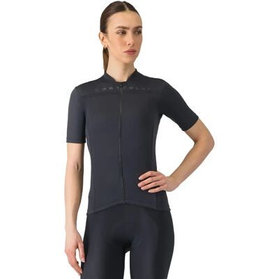 Castelli Anima 4 Women's Short Sleeve Jersey - Light Black - Jersey Castelli Anima 4 Women's Short Sleeve Jersey - Light Black - Jersey