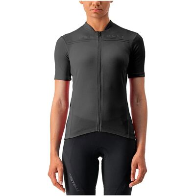 Castelli Anima 4 Dam Light Black Tröja - Kortärmad Castelli Anima 4 Dam Light Black Tröja - Kortärmad