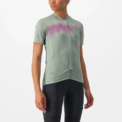 Maillot Castelli Unlimited Sentiero 2 pour Femme - Vert Défenseur - XS - Publicité Maillot Castelli Unlimited Sentiero 2 pour Femme - Vert Défenseur - XS - Publicité