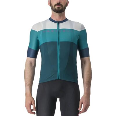 Maglia Castelli Sezione - Manica corta - Verde Teal/Quetzal - S Maglia Castelli Sezione - Manica corta - Verde Teal/Quetzal - S