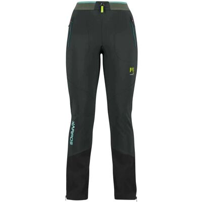 Pantalon Karpos Alagna Plus Evo - Softshell - Femmes Noir Sable / Thym L - Publicité Pantalon Karpos Alagna Plus Evo - Softshell - Femmes Noir Sable / Thym L - Publicité