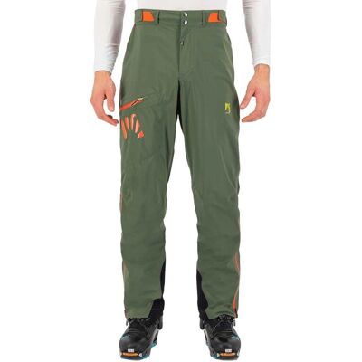 Pantalons Valsesia Shell pour Hommes - Imperméables et Respirants - Vert Pantalons Valsesia Shell pour Hommes - Imperméables et Respirants - Vert