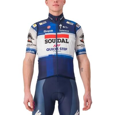 Castelli Pro Light Wind Soudal-Quick Step 2023 - Vesta împotriva vântului Castelli Pro Light Wind Soudal-Quick Step 2023 - Vesta împotriva vântului