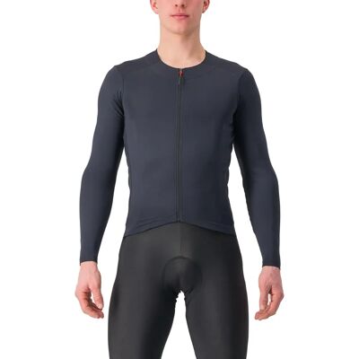 Maillot manches longues Castelli Fly - Noir clair M - Cyclisme - Publicité Maillot manches longues Castelli Fly - Noir clair M - Cyclisme - Publicité