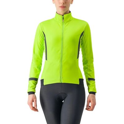 Chaqueta Castelli Dinamica 2 para mujer - Lima eléctrico/Negro Reflex Chaqueta Castelli Dinamica 2 para mujer - Lima eléctrico/Negro Reflex