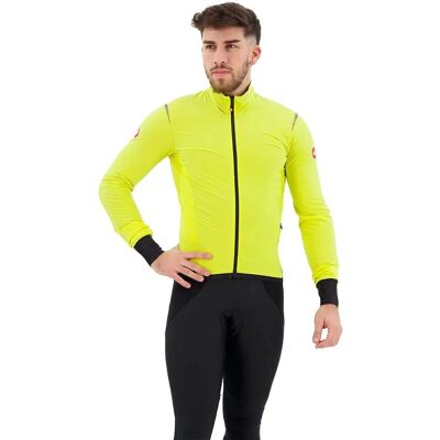 Castelli Alpha Flight RoS Amarillo Azufre S - Chaqueta Castelli Alpha Flight RoS Amarillo Azufre S - Chaqueta