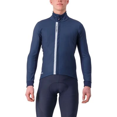 Castelli Entrata Jakke - Belgisk Blå/Sølv - 2XL Castelli Entrata Jakke - Belgisk Blå/Sølv - 2XL
