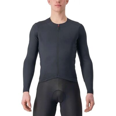 Castelli Fly långärmad cykeltröja - Ljus svart - Cykeltröja naît Castelli Fly långärmad cykeltröja - Ljus svart - Cykeltröja naît