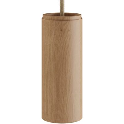 Kit lampada a sospensione in legno Tub-E14 - Kit di illuminazione Kit lampada a sospensione in legno Tub-E14 - Kit di illuminazione