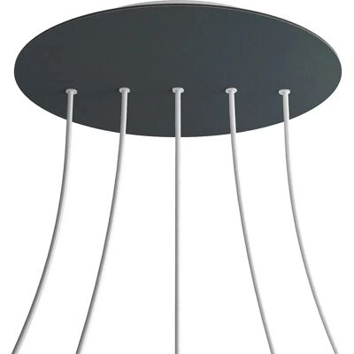 Creative Cables Deckenrosette - Durchmesser 400mm Anthrazit Creative Cables Deckenrosette - Durchmesser 400mm Anthrazit