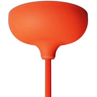 Kit rosace en silicone Creative - Orange - Accessoires d'éclairage - Publicité Kit rosace en silicone Creative - Orange - Accessoires d'éclairage - Publicité