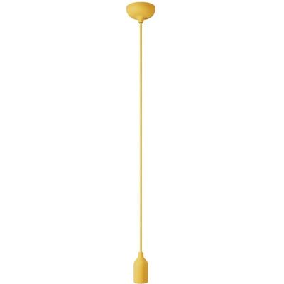 Lampada a Sospensione Gialla in Silicone Creative - Luce Interna Moderna Lampada a Sospensione Gialla in Silicone Creative - Luce Interna Moderna