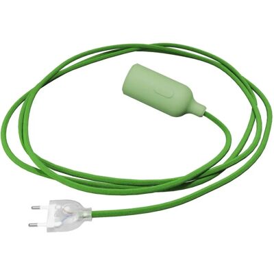 Lampe en Silicone Creative Snake avec Interrupteur et Prise - Vert Lampe en Silicone Creative Snake avec Interrupteur et Prise - Vert
