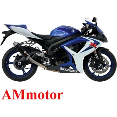 Scarico in carbonio Mivv per Suzuki GSX-R 600/750 - Stile racing Scarico in carbonio Mivv per Suzuki GSX-R 600/750 - Stile racing