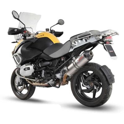 Silenciador Ovalato Titanio Argento Mivv per BMW R 1200 GS 2010-2012 Silenciador Ovalato Titanio Argento Mivv per BMW R 1200 GS 2010-2012