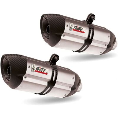 Mivv Silencers Suono Stainless Steel-carbon Ducati Monster 1000 2003-2005 Mivv Silencers Suono Stainless Steel-carbon Ducati Monster 1000 2003-2005