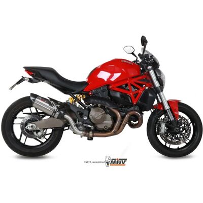 Cattura Mivv Suono Acciaio Inox - Ducati Monster 821 Cattura Mivv Suono Acciaio Inox - Ducati Monster 821