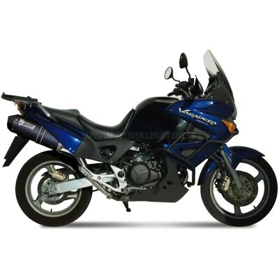 Mivv Honda XL 1000 Varadero Carbono Oval - Escape de Moto Mivv Honda XL 1000 Varadero Carbono Oval - Escape de Moto