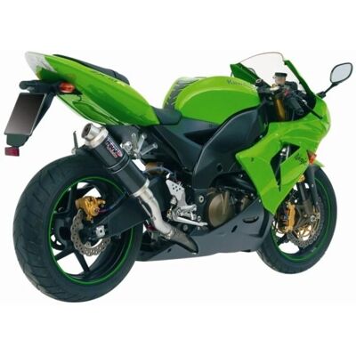 Echappement en carbone Mivv Kawasaki ZX-10 R / RR - Style racing - Publicité Echappement en carbone Mivv Kawasaki ZX-10 R / RR - Style racing - Publicité