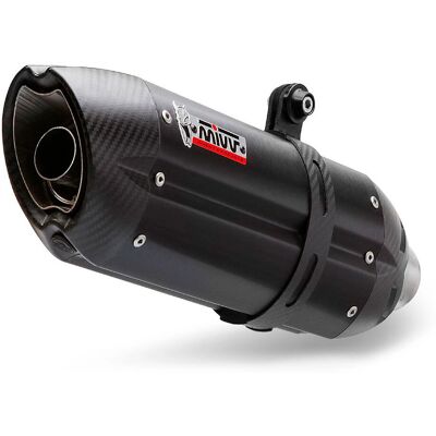 Pot d'échappement Kawasaki Z750 Noir Mivv - Léger, Embouts en Carbono - Exhaust - Publicité Pot d'échappement Kawasaki Z750 Noir Mivv - Léger, Embouts en Carbono - Exhaust - Publicité